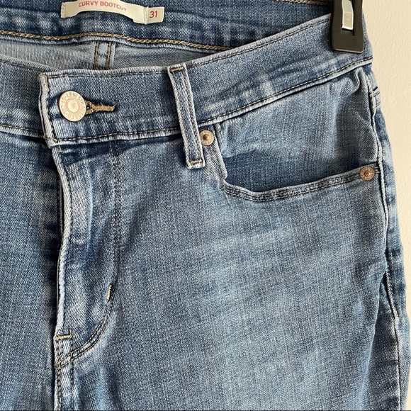 Levi's curvy bootcut jeans size 31 - Picture 3 of 11